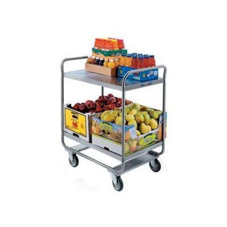 LAKESIDE MFG. Lakeside Steel Utility Cart w/2 Shelves, 500 lb. Capacity, 36inL x 22inW x 40-5/8inH 243